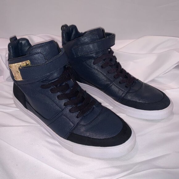 Madden Girl Adorree Lock + Key High-Top Sneaker - Picture 6 of 11